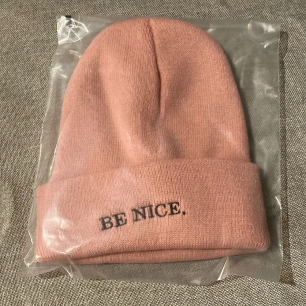 "Be Nice" Beanie - Picture 2 of 8